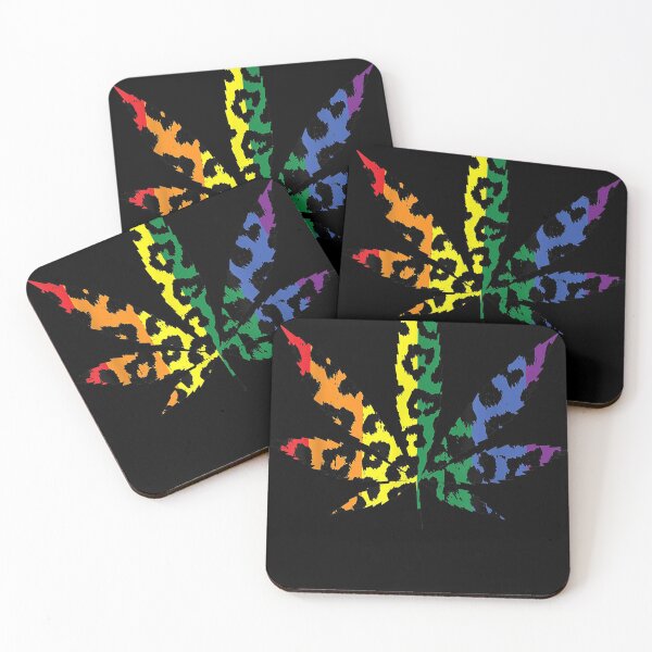 Item preview, Marijuana 420 Cannabis Pot Weed LGBTQ Rainbow Gay Pride Ally designed and sold by IrvingMorales.