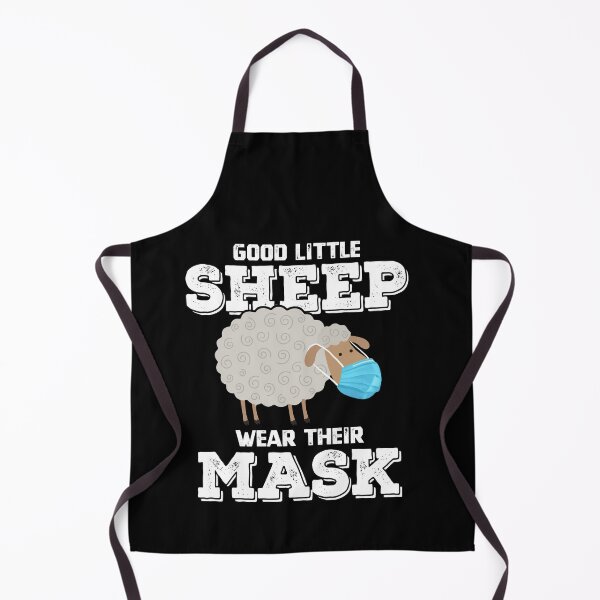 Item preview, Good Little Sheep Wear Their Mask Funny Saying designed and sold by Dressed For  Duty.