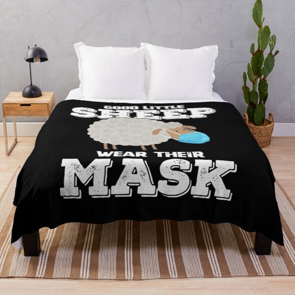 Item preview, Good Little Sheep Wear Their Mask Funny Saying designed and sold by Dressed For  Duty.
