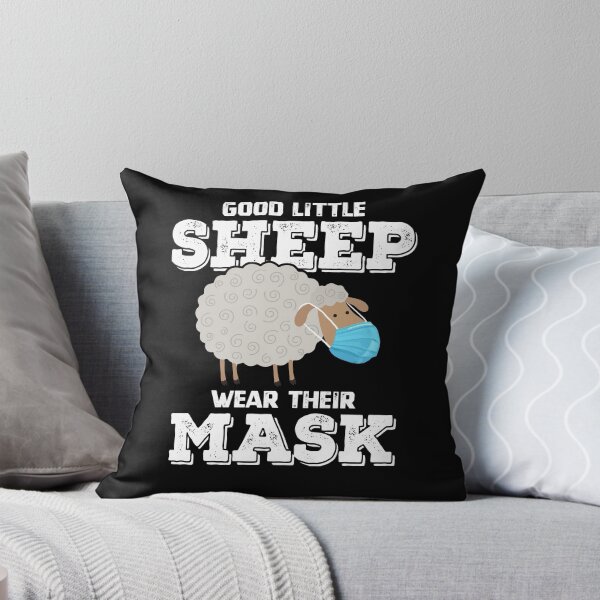 Item preview, Good Little Sheep Wear Their Mask Funny Saying designed and sold by Dressed For  Duty.
