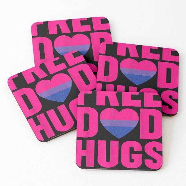 Item preview, Mens Free Dad Hugs LGBT Bisexual Pride Gay Fathers Day designed and sold by IrvingMorales.