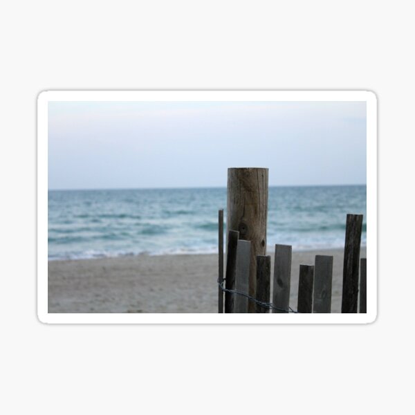 Beach Photography Sticker