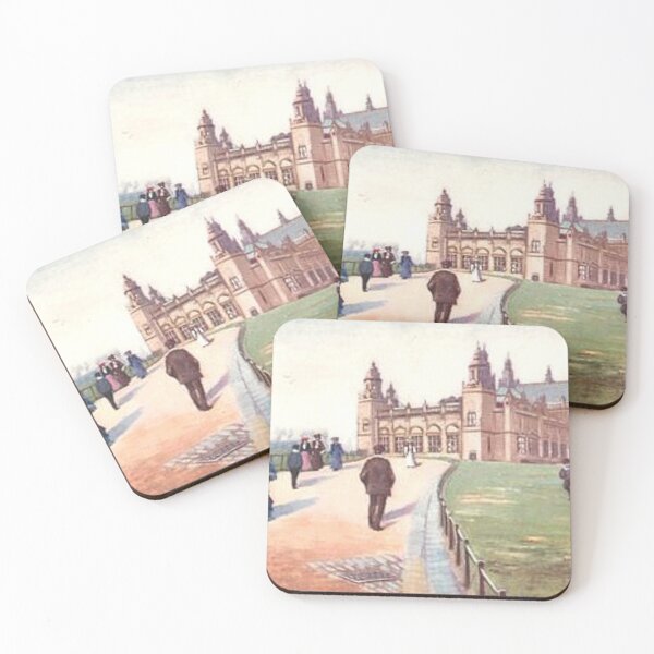 Item preview, Vintage Illustration of Kelvingrove Art Gallery & Museum, Glasgow designed and sold by yourscotland.