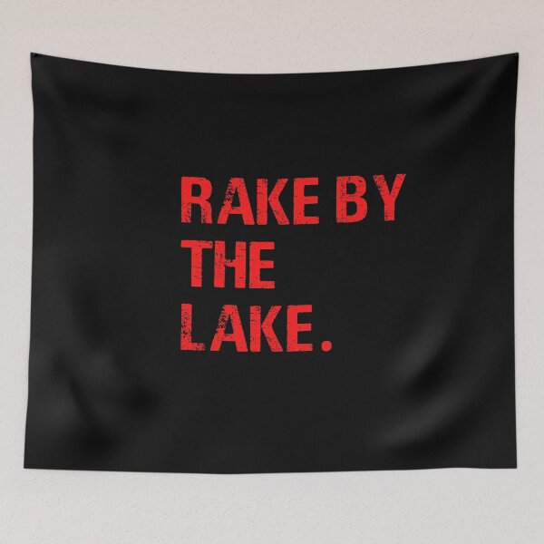 Item preview, Vintage Rake By The lake Typography designed and sold by garniturex.