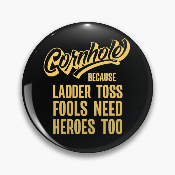 Item preview, Cornhole Hero Funny Bean Bag Toss designed and sold by Huhnerdieb Apparel.