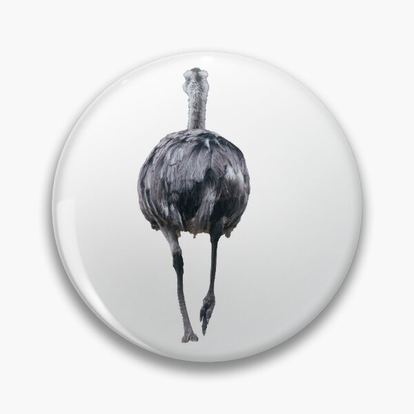 Item preview, nandu from behind designed and sold by OskiOnTour.