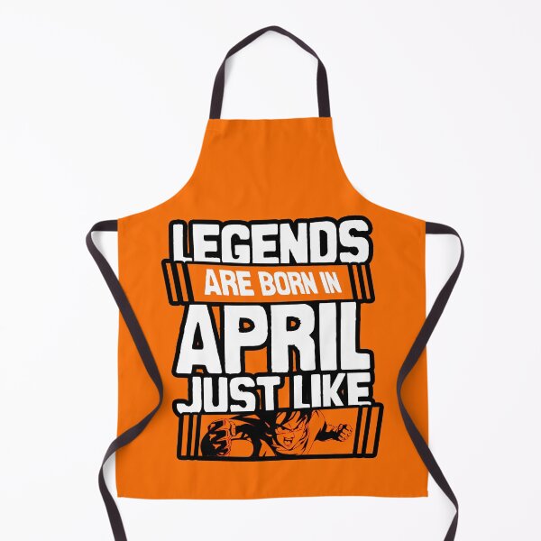 Item preview, Legends Are Born In April | Happy Birthday Kakarot designed and sold by The Shonen Spot.