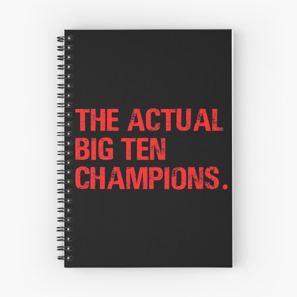 Item preview, Vintage The Actual Big Ten Champions Typography  designed and sold by garniturex.