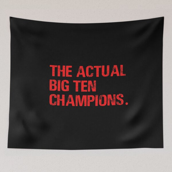 Item preview, Vintage The Actual Big Ten Champions Typography  designed and sold by garniturex.