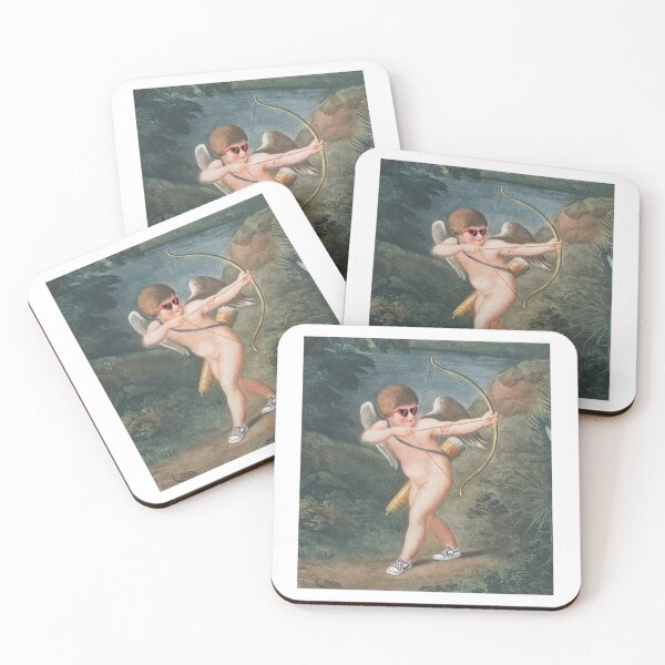 Item preview, Modern Cupid Surreal Pop Collage designed and sold by ShineEyePirate.