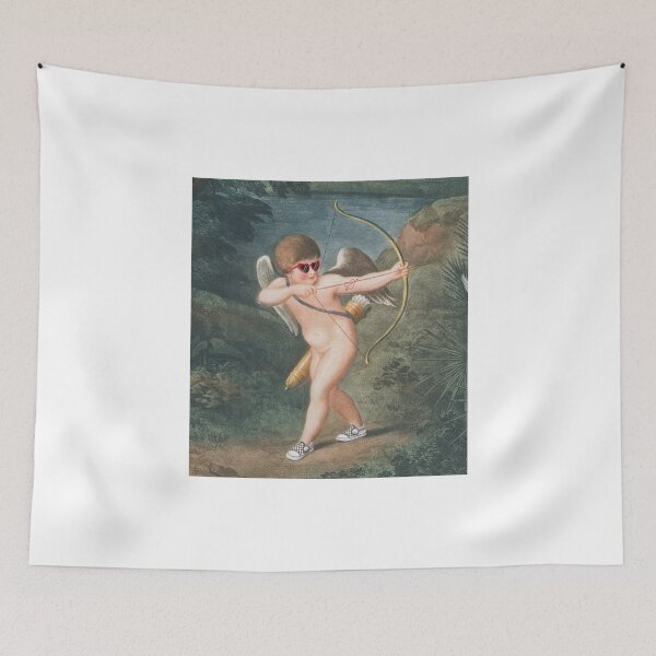 Item preview, Modern Cupid Surreal Pop Collage designed and sold by ShineEyePirate.