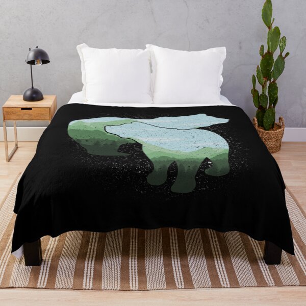 Aperçu de l'œuvre Grizzly Bear Cadeau Nature Randonnée Grizzly Bear créée et vendue par DSWShirts.