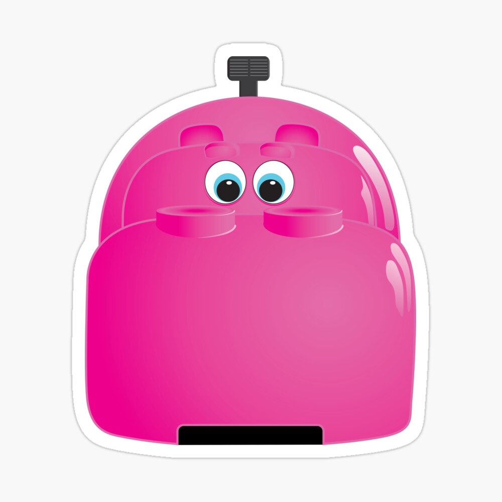 Hungry Hungry Hippos Pink Backpack