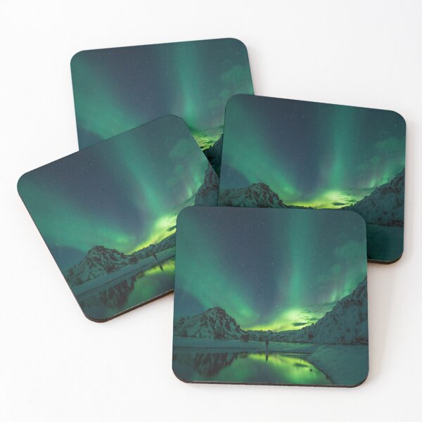 Item preview, green mountains lake view designed and sold by NewPrint.