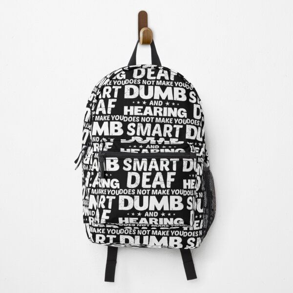 Item preview, Deaf Does Not Make You Dumb T-ShirtDeaf does not make you Dumb inspirational Hearing Impairment Awareness Quote  designed and sold by Yeptiter.