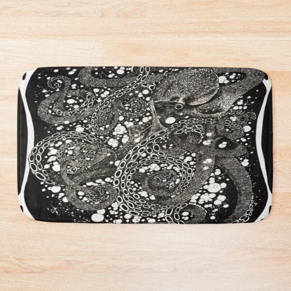 Item preview, Black octopus designed and sold by TheHand-art.