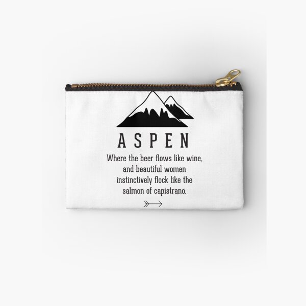 Item preview, Aspen California T-ShirtASPEN  - where the beer flows like wine. Dumb & Dumber designed and sold by Yeptiter.