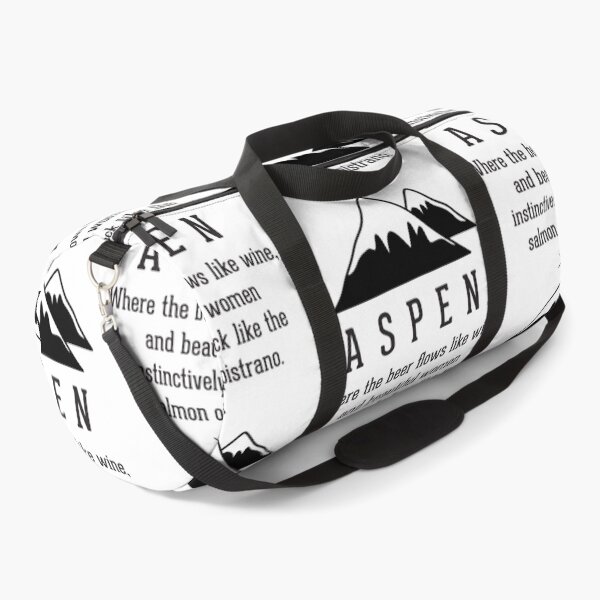 Item preview, Aspen California T-ShirtASPEN  - where the beer flows like wine. Dumb & Dumber designed and sold by Yeptiter.