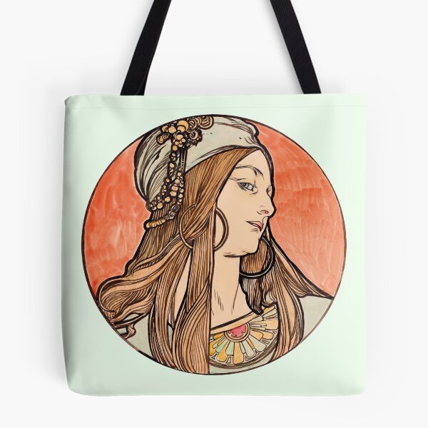 Artikelvorschau, Alphonse Mucha - 3 entworfen und verkauft von Merch2605.