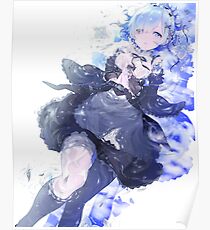 Póster Rem - Re: Zero