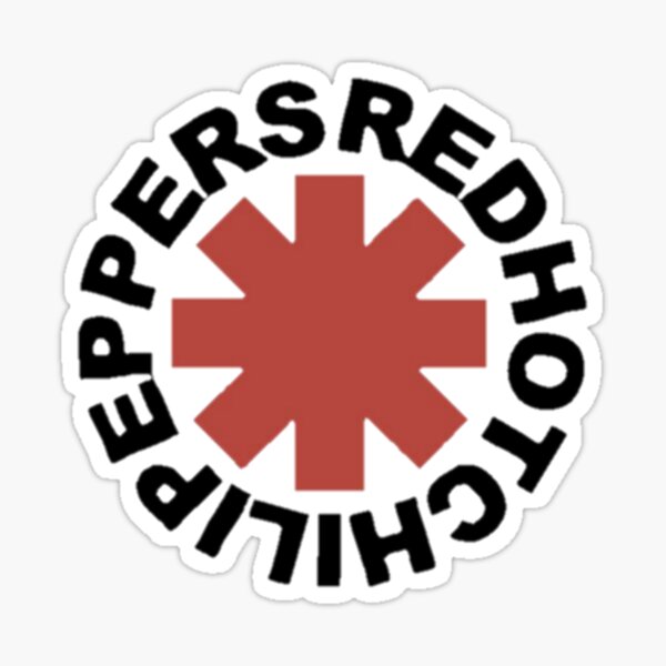 Red Hot Chilli Peppers Band Sticker