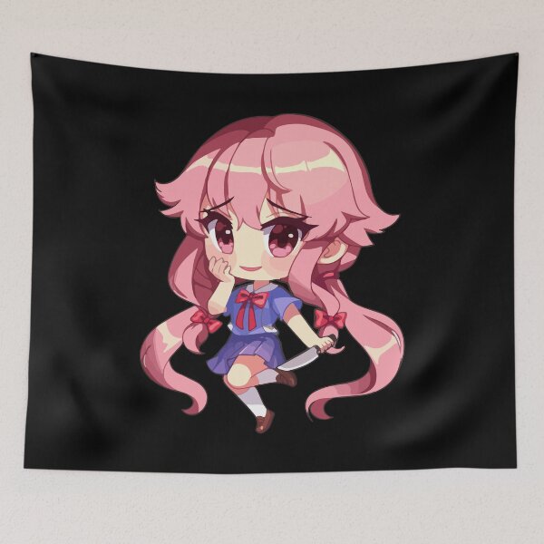 Item preview, Yuno Gasai Chibi Future Diary designed and sold by Nerd189.