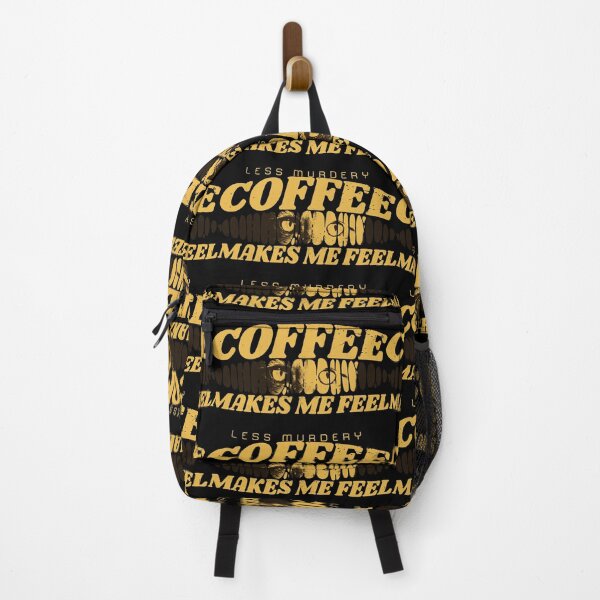 Item preview, Coffee Makes Me Feel Less Murdery Cat Gift designed and sold by PlusPlayStore.