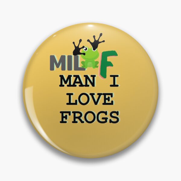 Item preview, MILF-Man I Love Frogs shirt designed and sold by Cheeky Popp.