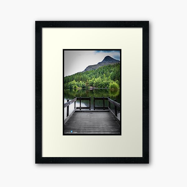 GLENCOE: Glencoe Lochan Framed Art Print