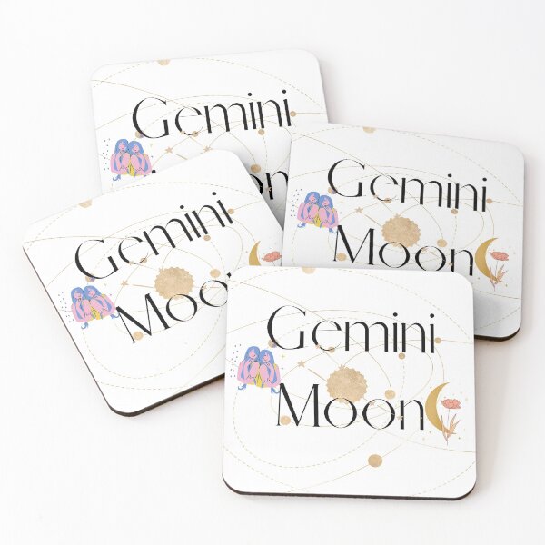 Item preview, Gemini Moon Cosmic Astrology Moon Sign designed and sold by Designedbysm.