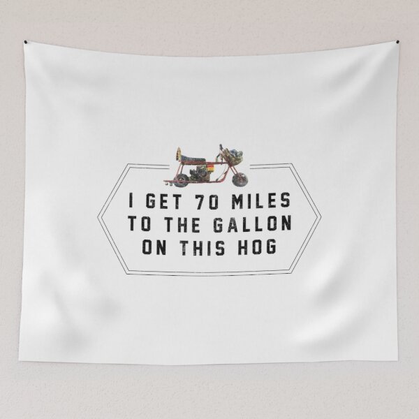 Item preview, Dumb And Dumber T-ShirtI get 70 miles to the gallon on this hog  designed and sold by Yeptiter.