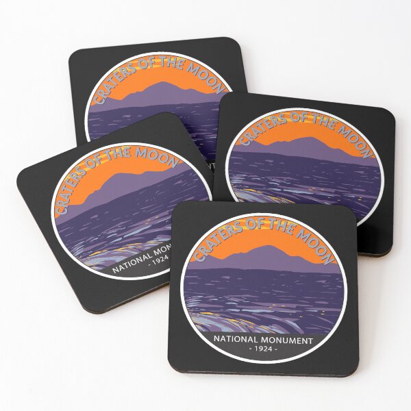 Item preview, Craters of the Moon National Monument Idaho Circle designed and sold by KrisSidDesigns.