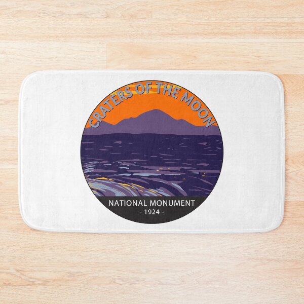 Item preview, Craters of the Moon National Monument Idaho Circle designed and sold by KrisSidDesigns.