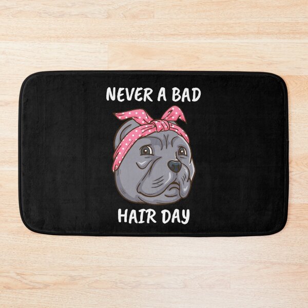 Item preview, Pitbull Dog Owner Women Never A Bad Hair Day designed and sold by DSWShirts.