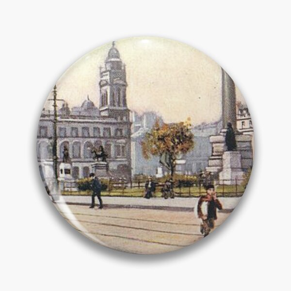 Item preview, Vintage Illustration of George Square, Glasgow designed and sold by yourscotland.