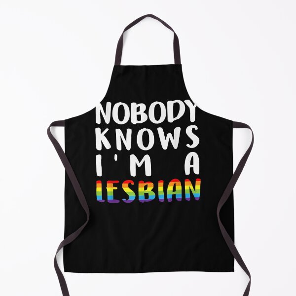 Item preview, Nobody Knows Im A Lesbian LGBT-Q Pride Gay Proud Ally designed and sold by IrvingMorales.