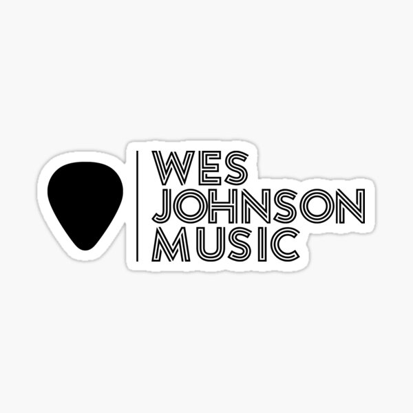 Wes Johnson Music Sticker