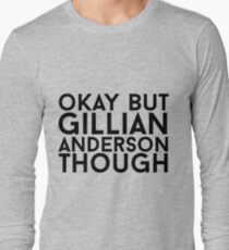 Gillian Anderson Long Sleeve T-Shirt
