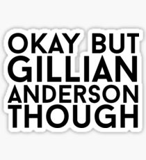 Gillian Anderson Sticker