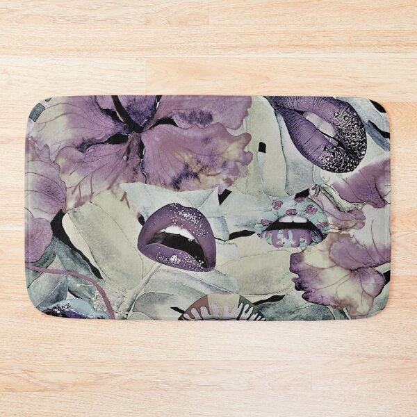 Item preview, Floral Lips Mauves designed and sold by Minxylynx4.