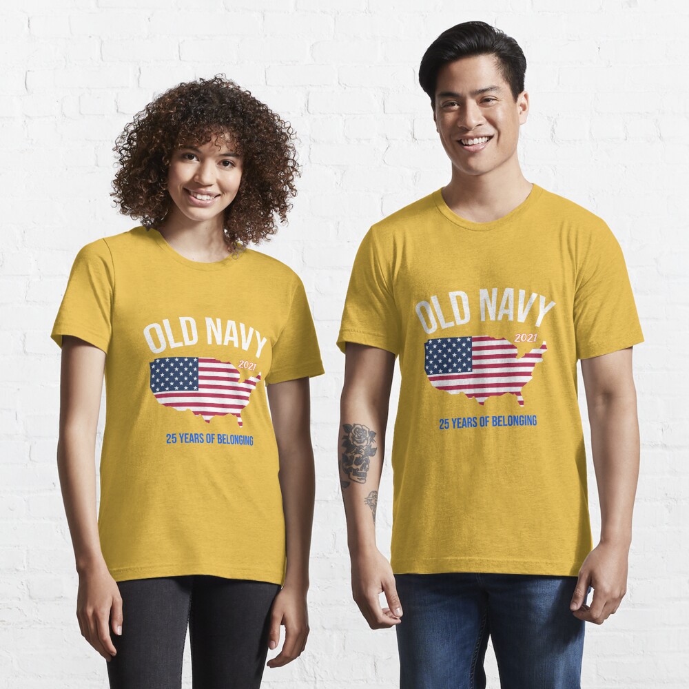 old navy flag shirt 2021 Essential T-Shirt for Sale by FancyFash