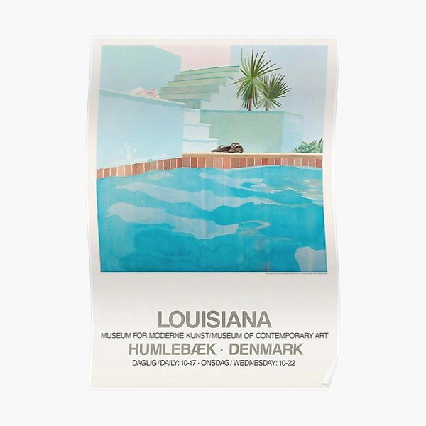 Louisiana Museum für Moderne David Poster