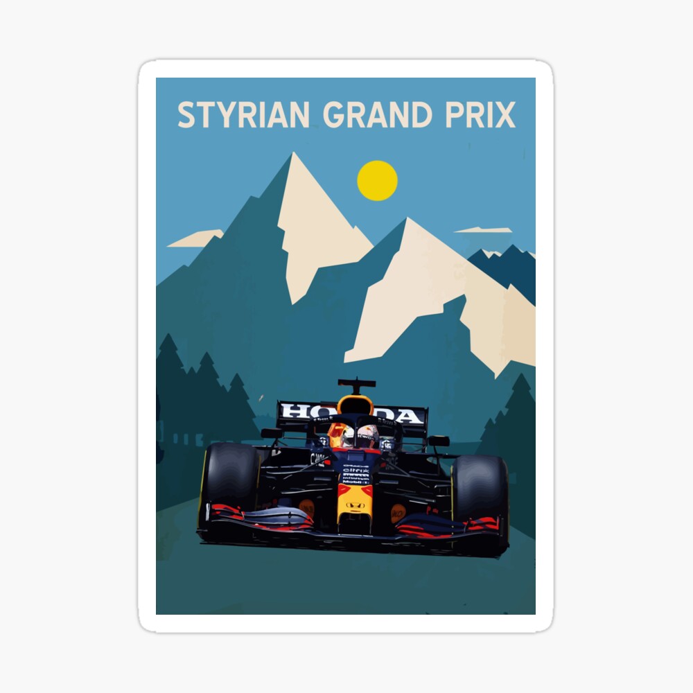 Poster For Max Verstappen Red Bull Racing Team F1 Dutch GP 2023 3D