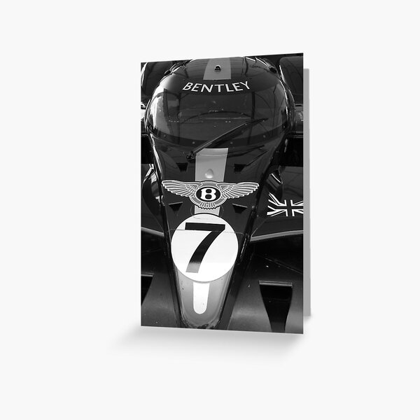 Le Mans Bentley Greeting Card