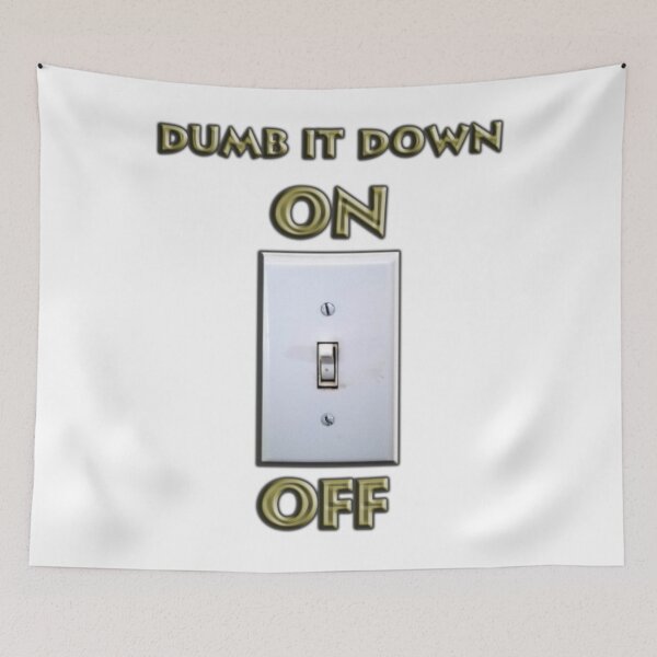 Item preview, Dumb T-ShirtDumb it Down - ON  designed and sold by Yeptiter.