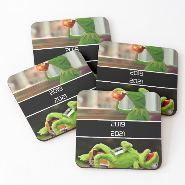 Item preview, Kermit and Coronavirus crisis designed and sold by PlanetXShop.