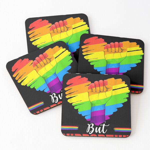 Item preview, Not Gay But Very Supportive Funny LGBT Pride T-shirt designed and sold by IrvingMorales.