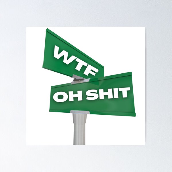 Item preview, Esquina de WTF y oh mierda designed and sold by CyberVinnie.