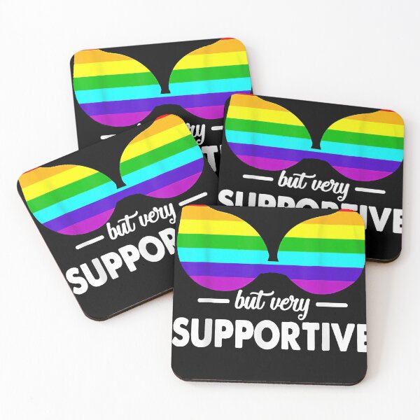 Item preview, Not Gay But Very Supportive LGBT Straight-gigapixel designed and sold by IrvingMorales.