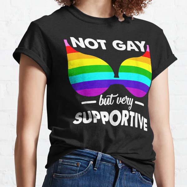 Not Gay But Very Supportive Lgbt Straight Ally Bra Meme Coffee Mug